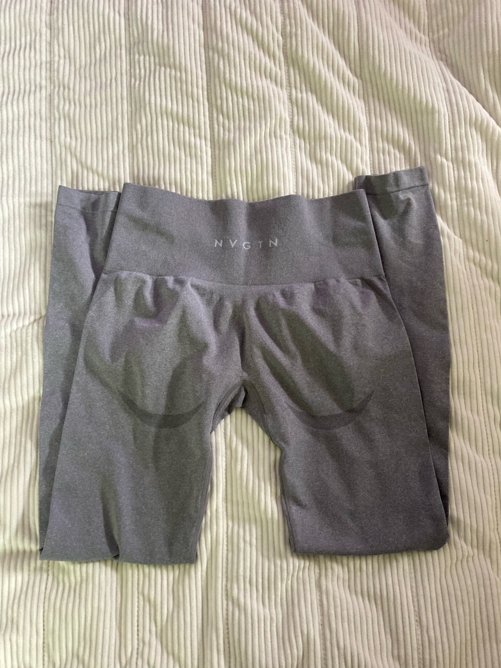 NVGTN Gray Seamless High-Waist Leggings